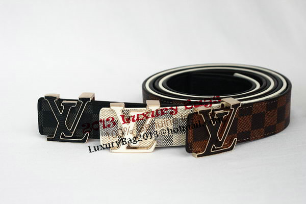 Louis Vuitton Damier Graphite Canvas Belt LV2056