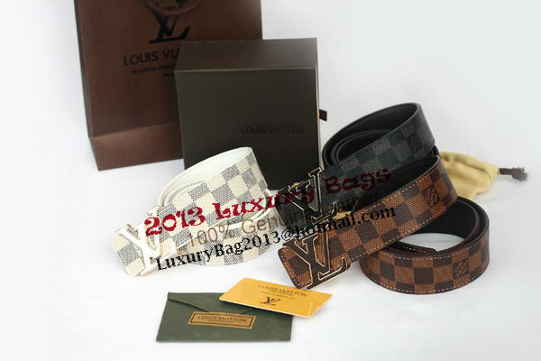 Louis Vuitton Damier Graphite Canvas Belt LV2056