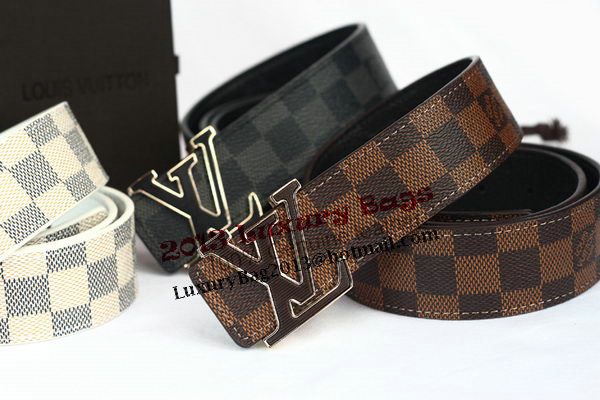 Louis Vuitton Damier Graphite Canvas Belt LV2056