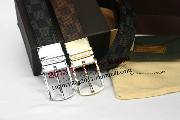 Louis Vuitton Damier Graphite Canvas Belt LV2061