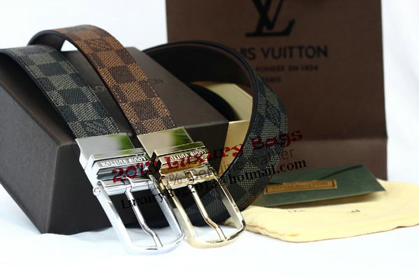 Louis Vuitton Damier Graphite Canvas Belt LV2061