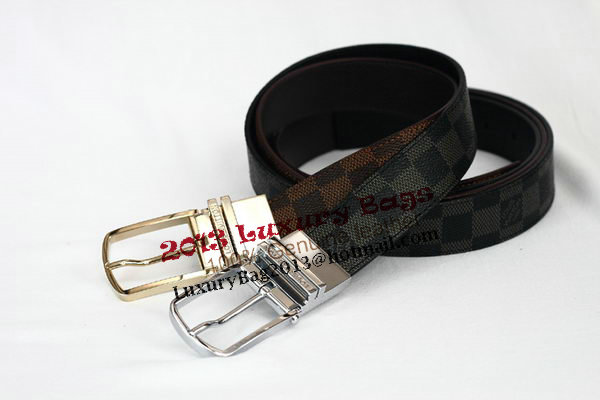 Louis Vuitton Damier Graphite Canvas Belt LV2061