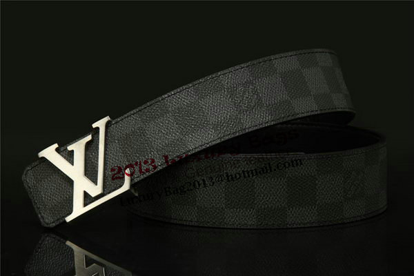 Louis Vuitton Damier Graphite Canvas Belt LV2064