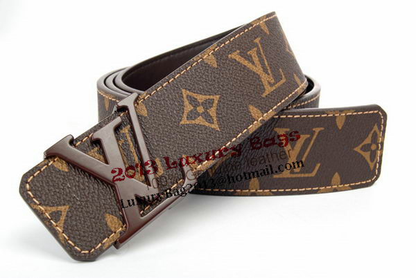 Louis Vuitton Monogram Canvas Belt LV2055