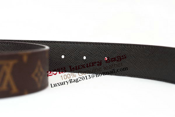 Louis Vuitton Monogram Canvas Belt LV2062