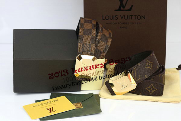 Louis Vuitton Monogram Canvas Belt LV2065