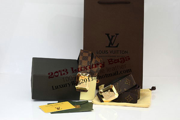 Louis Vuitton Monogram Canvas Belt LV2065