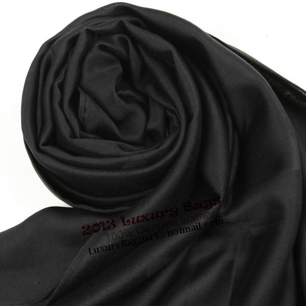 Louis Vuitton Scarves Silk WJLV094 Black