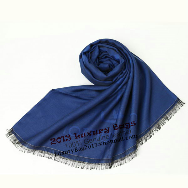 Louis Vuitton Scarves Silk WJLV094 Blue