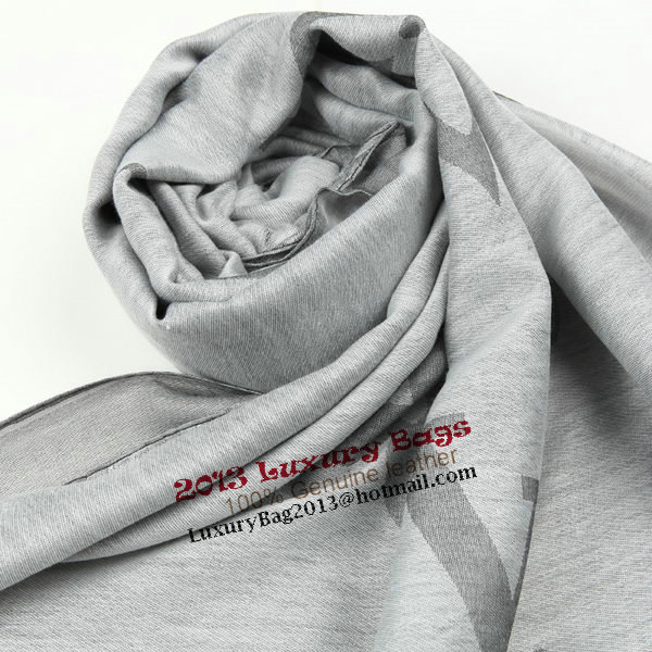 Louis Vuitton Scarves Silk WJLV094 Light Gray