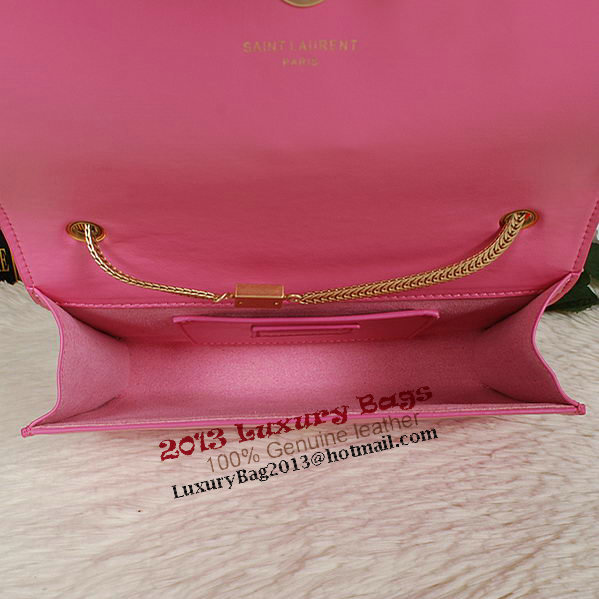 Yves Saint Laurent Monogramme Cross-body Shoulder Bag Y7130 Pink