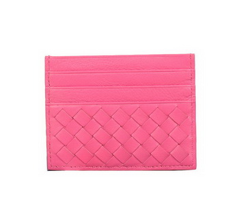 Bottega Veneta Intrecciato VN Card Case 5811 Peach