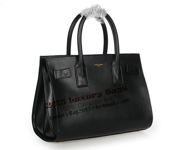 Yves Saint Laurent Classic mini Sac De Jour Bag Y8338 Black