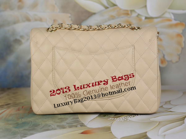 Chanel 2.55 Series Classic Flap Bag 1112 Apricot Cannage Pattern Original Leather Gold