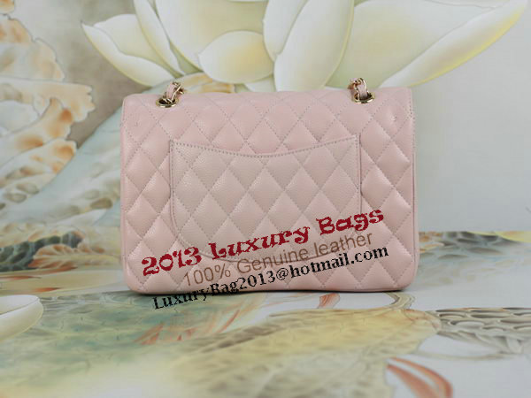 Chanel 2.55 Series Classic Flap Bag 1112 Pink Cannage Pattern Original Leather Gold