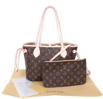 Louis Vuitton Monogram Canvas Neverfull PM M41000 Beige