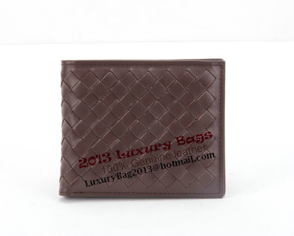 Bottega Veneta Intrecciato Nappa Wallet BV2006 Brown