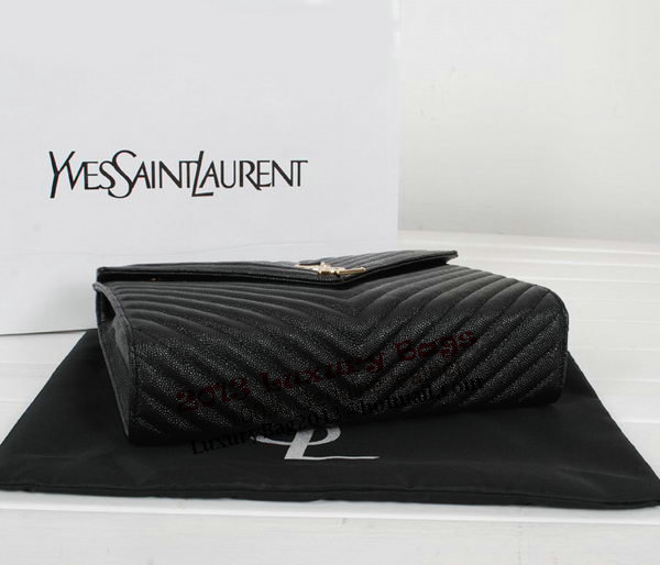 Yves Saint Laurent Classic Monogramme Flap Bag Y9201 Apricot&Blue&Black