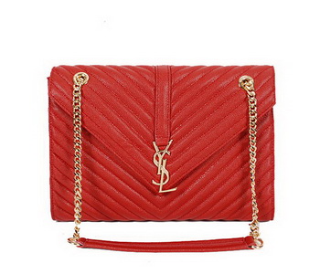 Yves Saint Laurent Classic Monogramme Flap Bag Y9201 Red