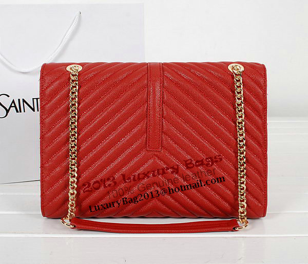 Yves Saint Laurent Classic Monogramme Flap Bag Y9201 Red