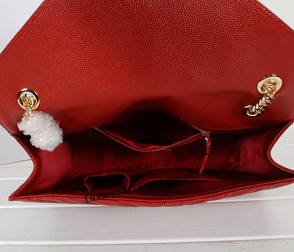 Yves Saint Laurent Classic Monogramme Flap Bag Y9201 Red