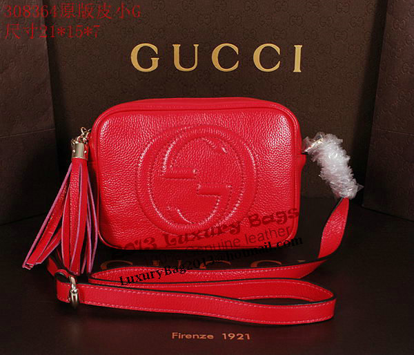 Gucci Soho Calfskin Leather Disco Bag 308364