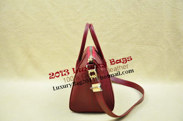 Givenchy Small Antigona Bag Original Leather 1800 Wine