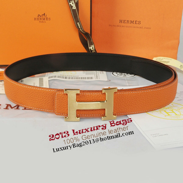 Hermes Imported Belt HR1002 Orange