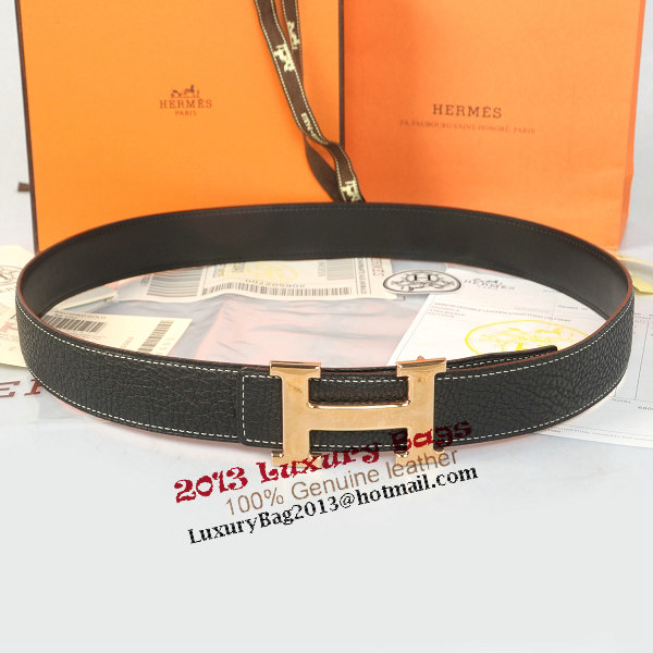 Hermes Imported Belt HR1002B Black