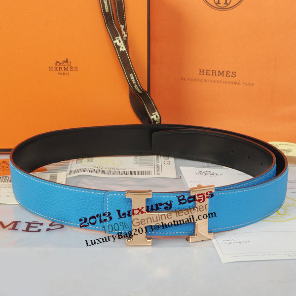 Hermes Imported Belt HR1002C Blue