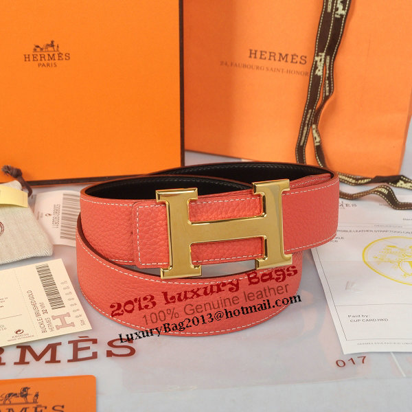 Hermes Imported Belt HR1002H Watermelon Red