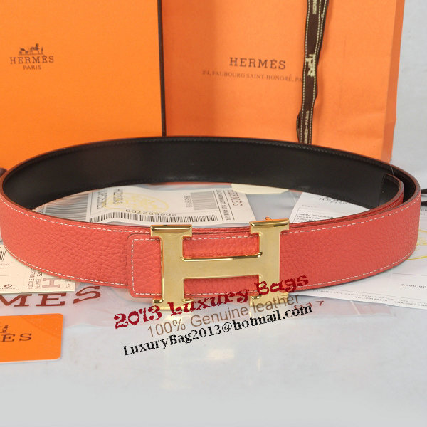 Hermes Imported Belt HR1002H Watermelon Red