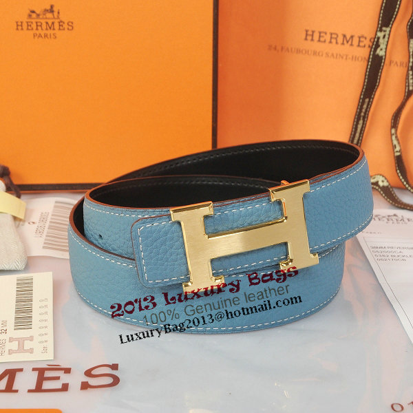 Hermes Imported Belt HR1002I Light Blue