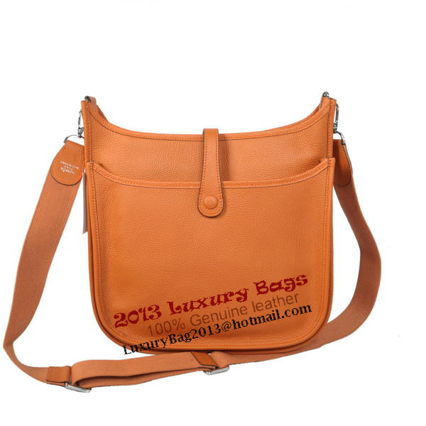 Hermes Evelyne Messenger Bag H1608 Orange