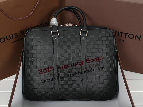 Louis Vuitton Damier Infini Porte-Documents Voyage M95520 Black