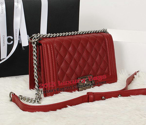 Boy Chanel Flap Shoulder Bag in Calfskin Leather A66333