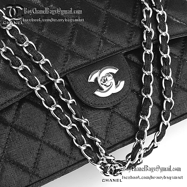 Chanel Classic Flap Bag 2.55 Series Original Grain Leather CHA1112 Black