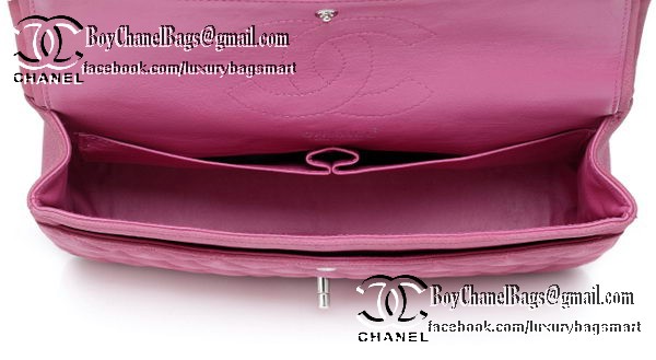 Chanel Classic Flap Bag 2.55 Series Original Suede Cannage Pattern CHA1112 Rosy