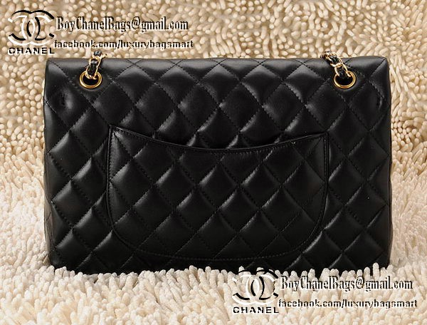 Chanel Classic Flap Bag CHA1113 Black Sheepskin Leather