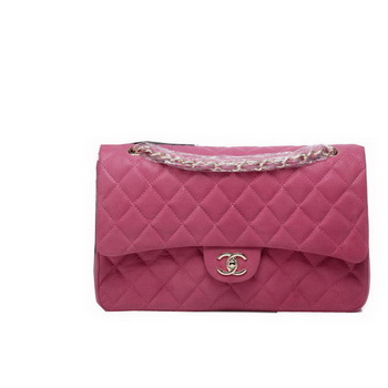 Chanel Classic Flap Bag Cannage Pattern CHA1113 Peach