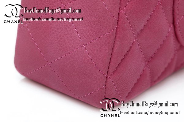 Chanel Classic Flap Bag Cannage Pattern CHA1113 Peach