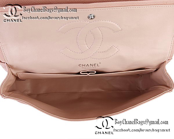 Chanel Classic Flap Bag Cannage Pattern CHA1113 Pink