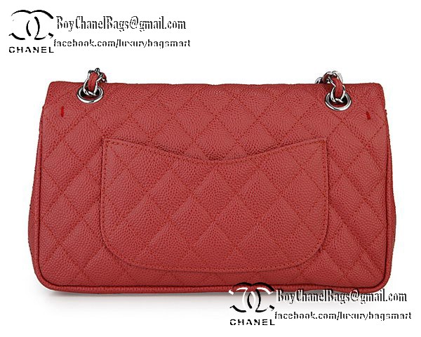 Chanel Classic Flap Bag Cannage Pattern CHA1113 Red