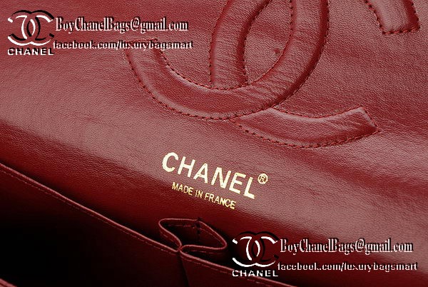 Chanel Classic Flap Bag Patent Leather CHA1113 Burgundy