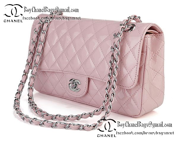 Chanel Classic Flap Bag Patent Leather CHA1113 Pink