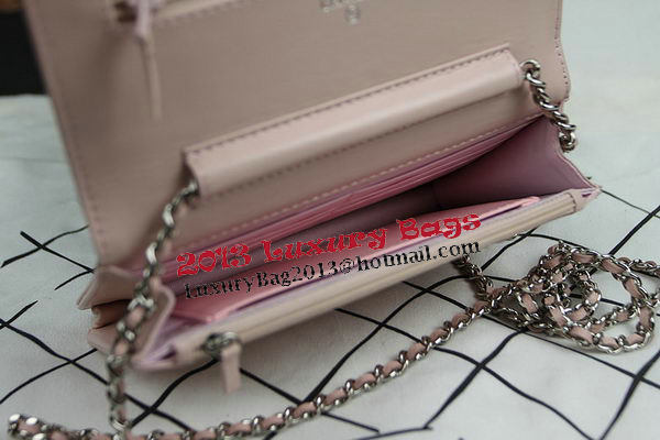 Chanel CHA48654 Pink Original Cannage Patterns Leather mini Flap Bag