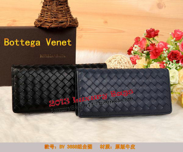 Bottega Veneta Intrecciato Nappa Wallet BV3688