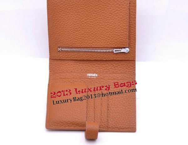 Hermes Bearn Japonaise Bi-Fold Wallet Grainy Leather H68943