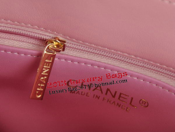 Chanel Classic Top Handle Bag Original Sheepskin Leather CHA92236 Pink