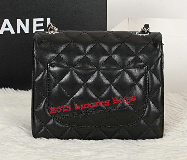 Chanel mini Classic Flap Bag Original Leather CHA1115 Black